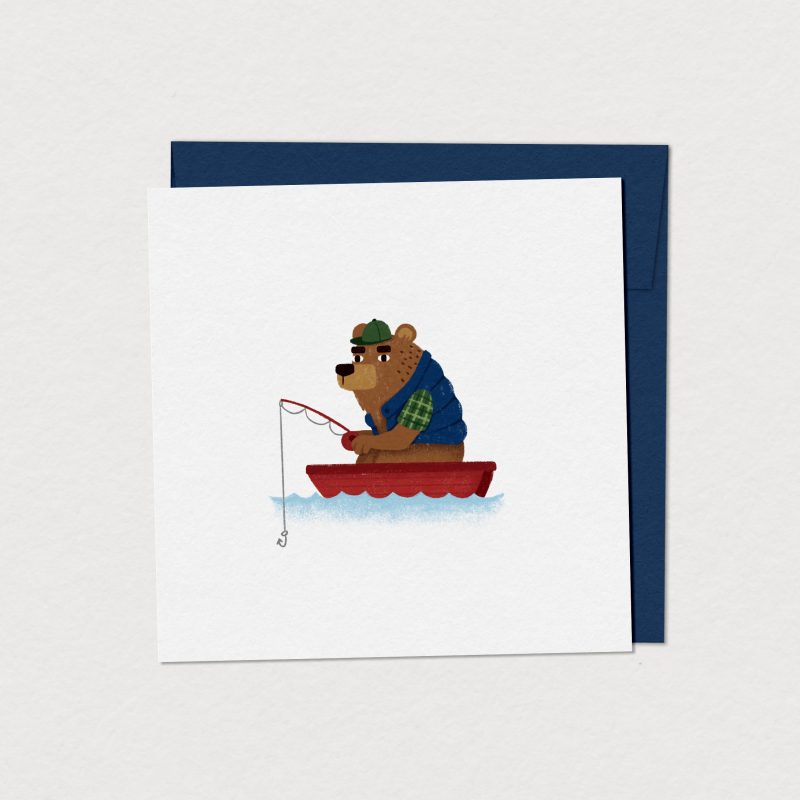 carte de souhait ours