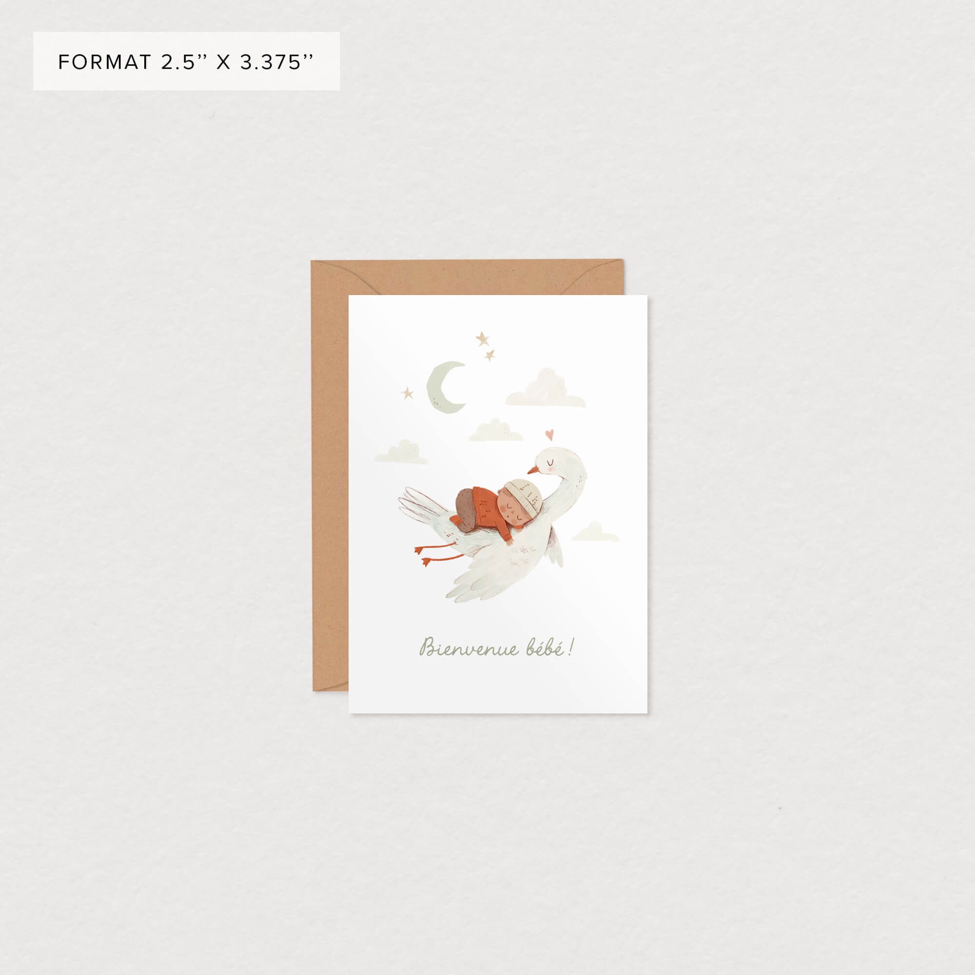 Carte de souhaits A2 - Tendresse - Image 4