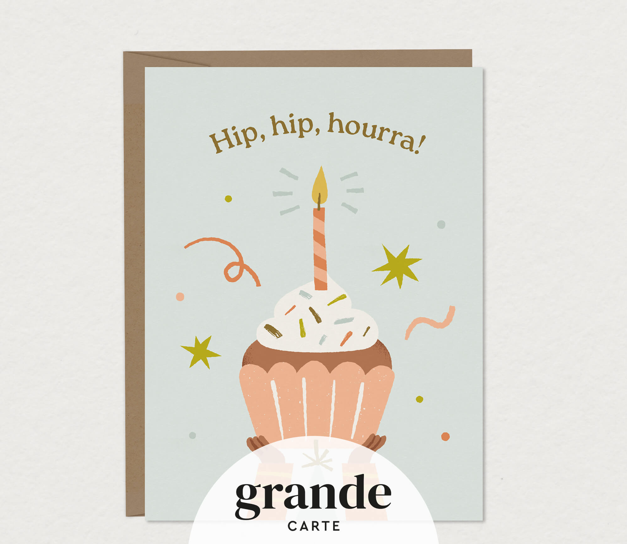 Grande carte - Hip hip Hourra!