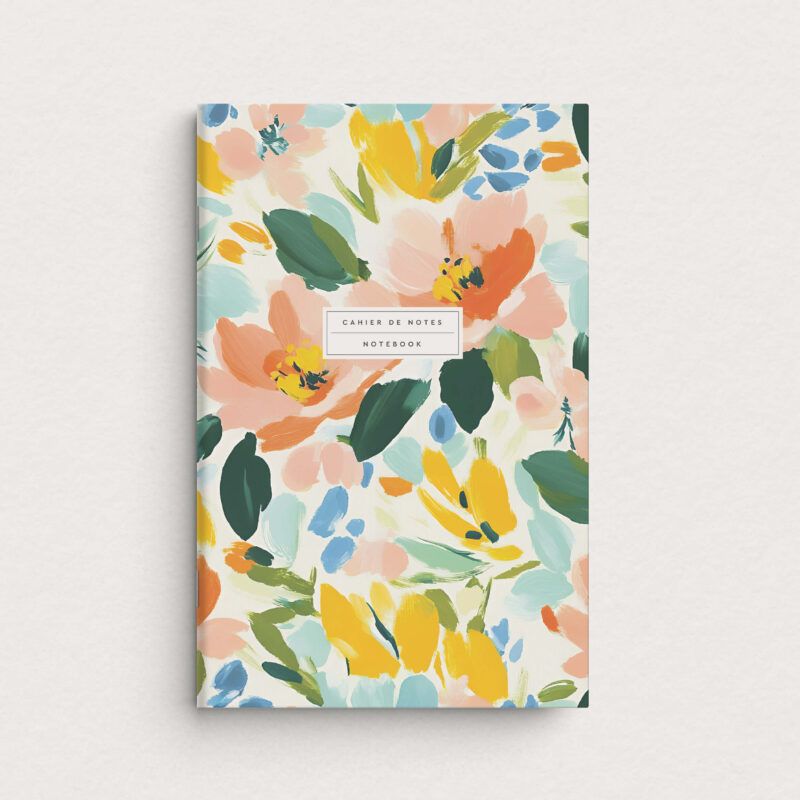 cahier de notes viva flora