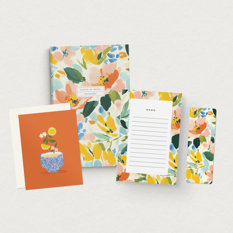 cadeau papeterie viva flora