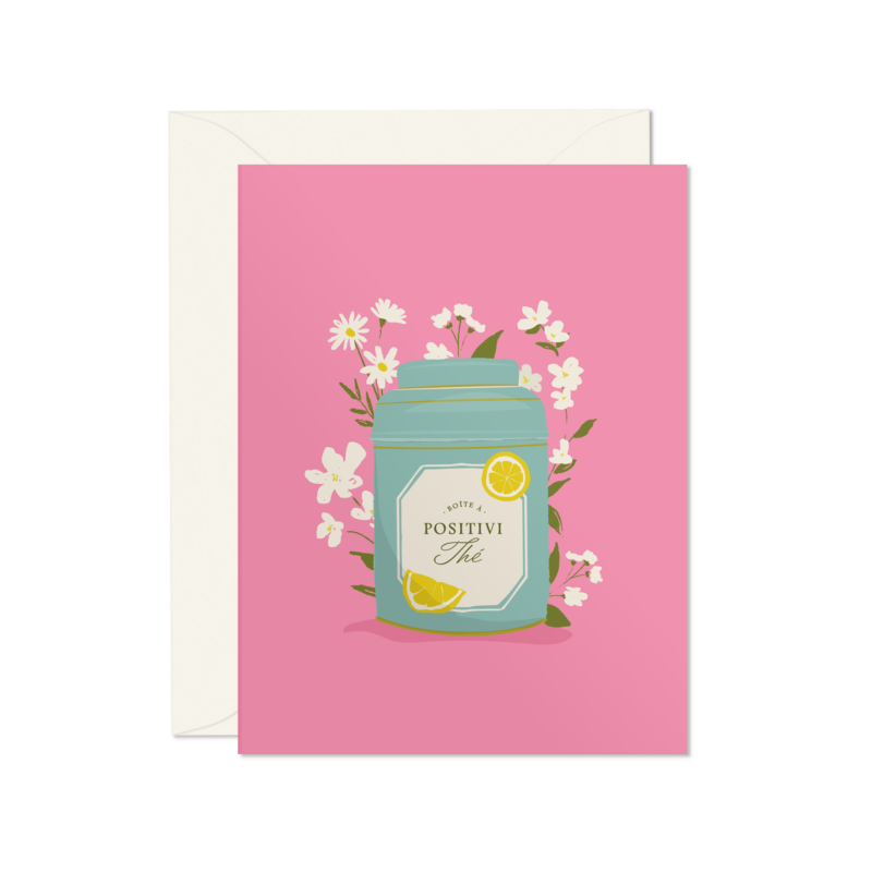 Carte de souhaits Boîte à Positivithé