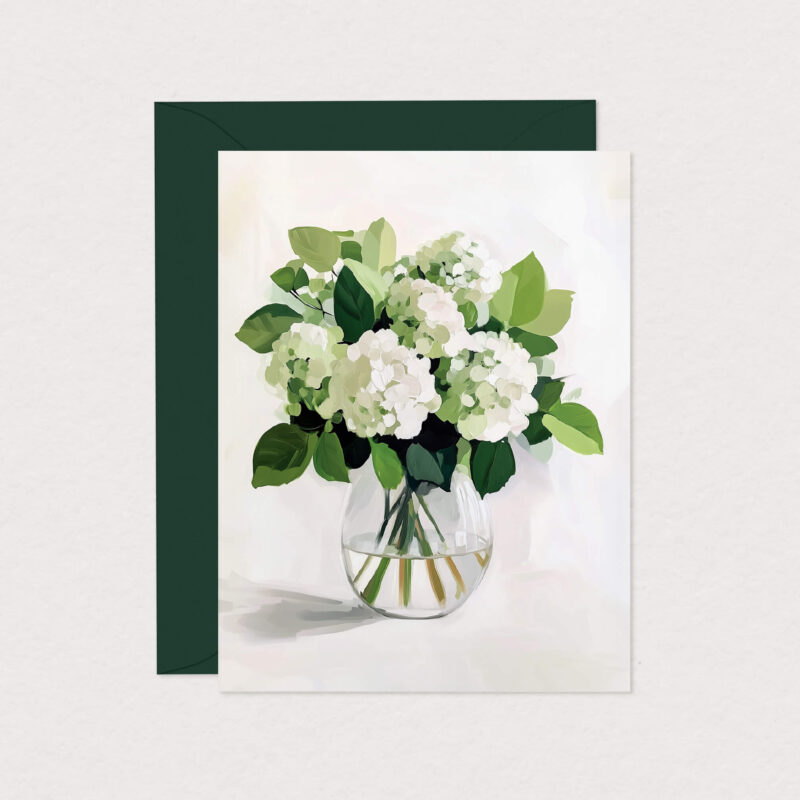 carte de souhaits Rolande, bouquet de fleurs
