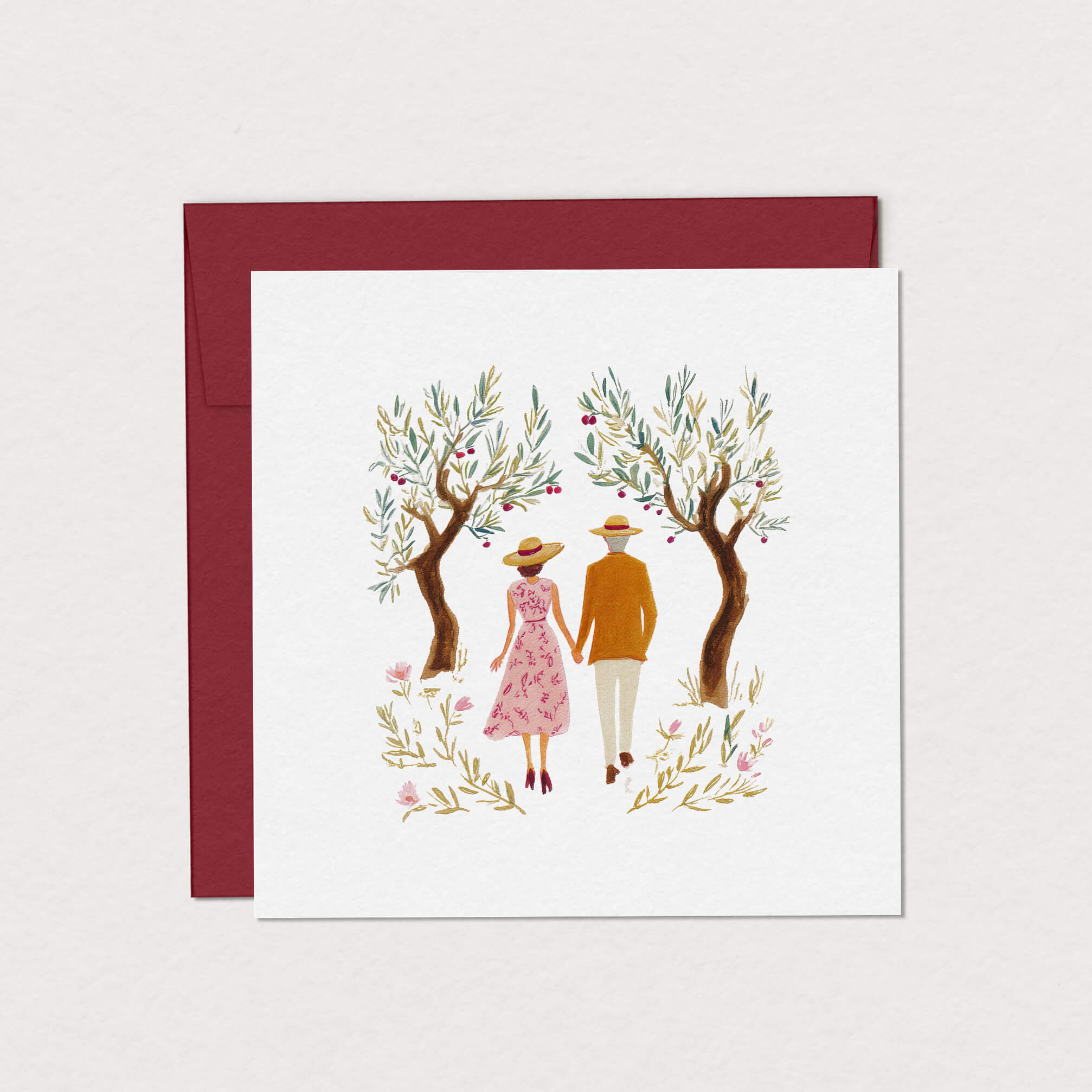 carte de souhait amoureux